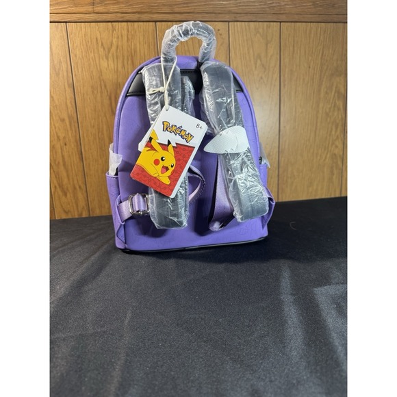 Loungefly Pokemon Gengar Glow In The Dark Mini Backpack NWT - Picture 3 of 7